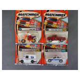 4 New Assorted Matchbox Collectibles from 2000