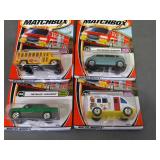 4 New Assorted Matchbox Collectibles from 2001,