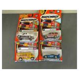 4 New Assorted Matchbox Collectibles from 2001,