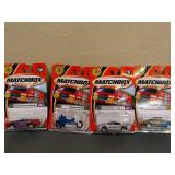 4 New Assorted Matchbox Collectibles from 2001,