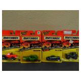 4 New assortment of Matchbox "Get in the Fast