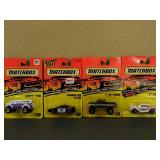 4 New assortment of Matchbox "Get in the Fast