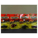 4 New assortment of Matchbox "Get in the Fast