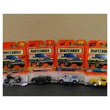 4 New Matchbox Vehicles Assorted Series from