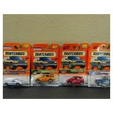 4 New Matchbox Vehicles Assorted Series from