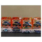 4 New Matchbox Vehicles Assorted Series from