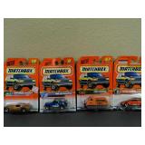 4 New Matchbox Vehicles Assorted Series from