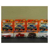 4 New Matchbox Vehicles Assorted Series from