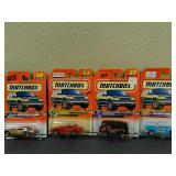 4 New Matchbox Vehicles Assorted Series from