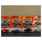 4 New Matchbox Vehicles Assorted Series from