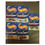 Lot of Hot Wheels 2000 First Edition Card new in