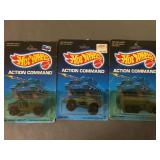 Lot of 1988 Action Command Hot Wheels