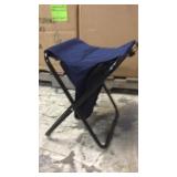 Fold up stools with attached ice chest