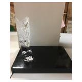 Lot of 8 Crystal Boot Awards with base