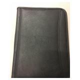 Lot of 19 leather portfolios