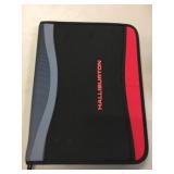 Lot of 21 Halliburton zip up portfolios