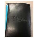 Lot of 12 leather notepads 7” x 10”