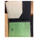 Lot of 15 fabric portfolios