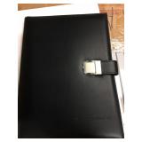 Lot of approximately 110 leather portfolios