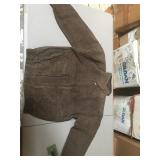 Lot of 13 Brown Suede Burk’s Bay Bomber Jacket