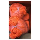 Lot of approximately 4000 pair of neon orange