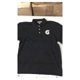 Lot of 50 Gatorade embroidered black polos