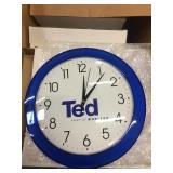 Lot of 11 individually packaged wall clocks
