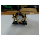 Box Lot of 149 small desk clocks
