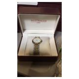 Wittnauer gold and Silver color watch new in box