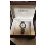 Wittnauer gold and Silver color watch new in box