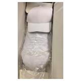 Lot of 144 Head to Toe white baseball caps