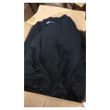 Approximately 20 new black Hanes beefy front