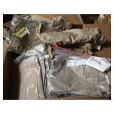 Large box lot of approximately 60 khakis shorts