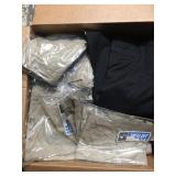 Large box lot of approximately 50 khaki shorts,