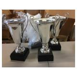 Lot of 4 new cup trophies