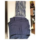 8 large boxes of Navy Blue cardigan style uniform