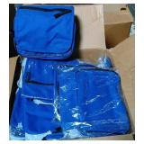 Lot of 29 New Blue lunch bags