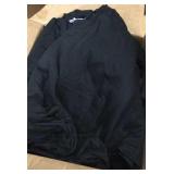 Approximately 20 new black Hanes beefy front