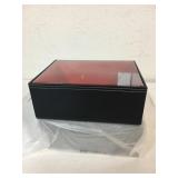 Lot of 6 Drakkar Noir black valet trays