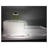 Lighted 2 tier display