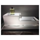 Lighted 2 tier display