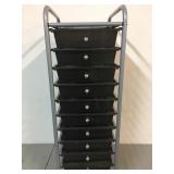 10 tray rolling organizer