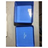 Lot of 12 new individually wrapped blue boxes