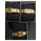 3 Bulova watches 97A15