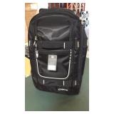 Ogio Pull through black backpack