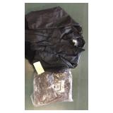 Lot of 6 Burks Bay leather bomber Jackets