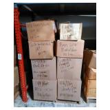 Pallet lot of approximately 18 Boxes of Assorted