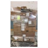 Pallet full of school uniform items