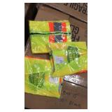 Box lot of approximately 50 Safety vests
