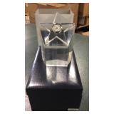 Lot of 8 new crystal star Clock awards